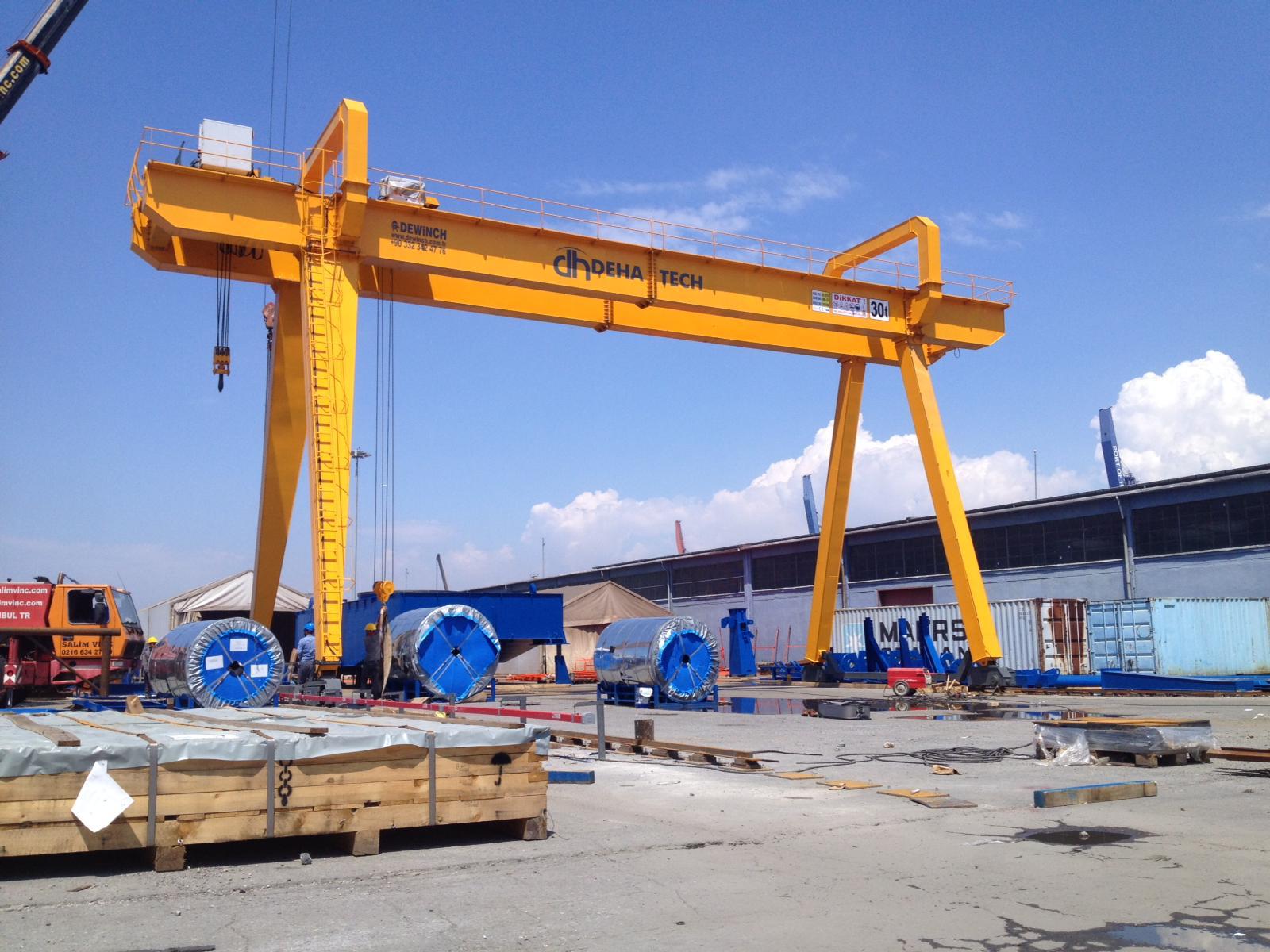30 Tons Gantry Crane Installed in ISTANBUL HAYDARPASA PORT