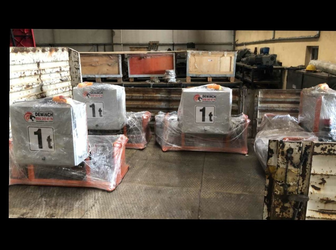 Dewinch Brand Cable Pulling Winches on the way to Niger!